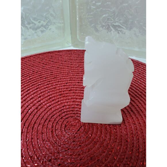 Knight  Onyx or Marble Aztec Chess Pieces Hand Carved Exquisite~Vintage~ - Picture 8 of 13